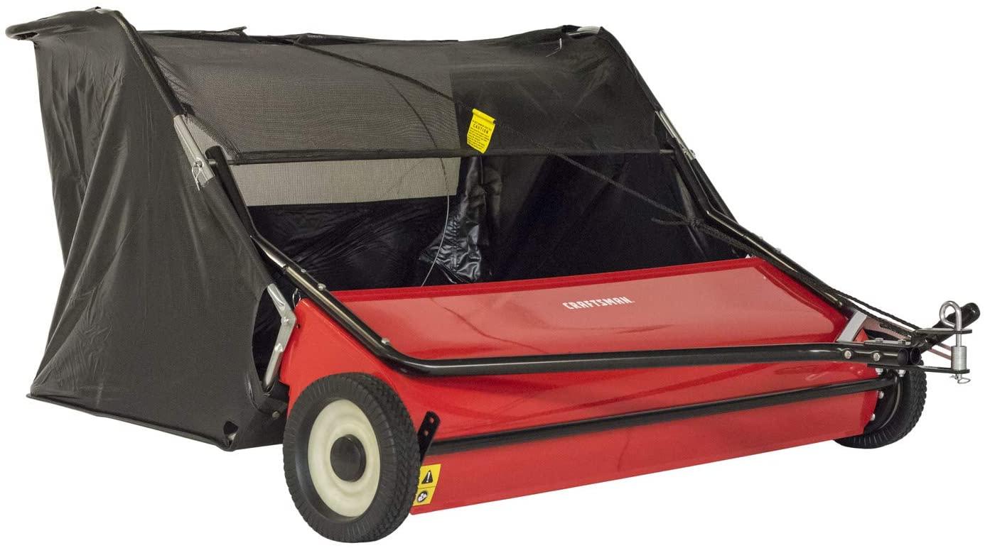 CRAFTSMAN CMXGZBF7124546 52 Tow Lawn Sweeper, Black - John Pierce Auto Care