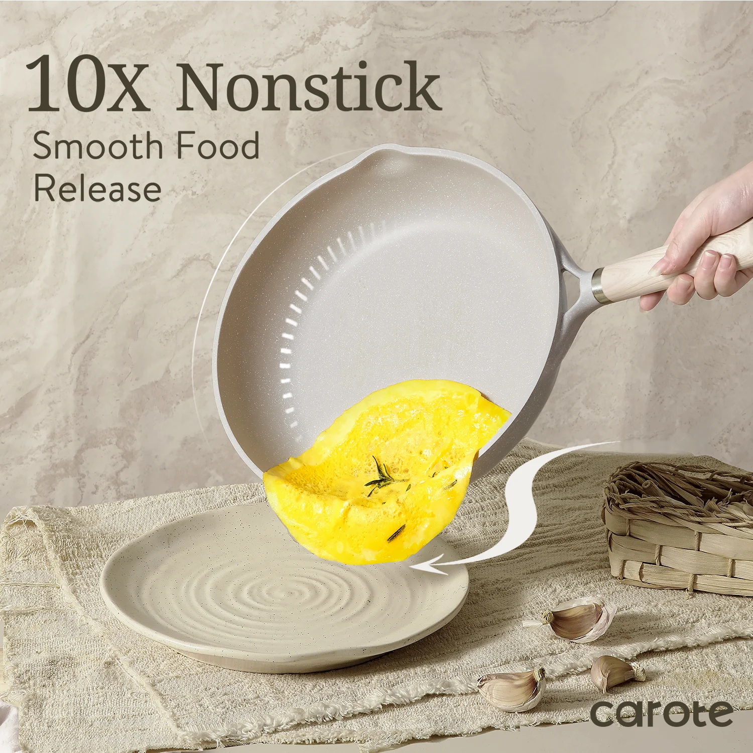 Carote 21-Piece Induction Nonstick Granite Cookware Set - John Pierce Auto Care