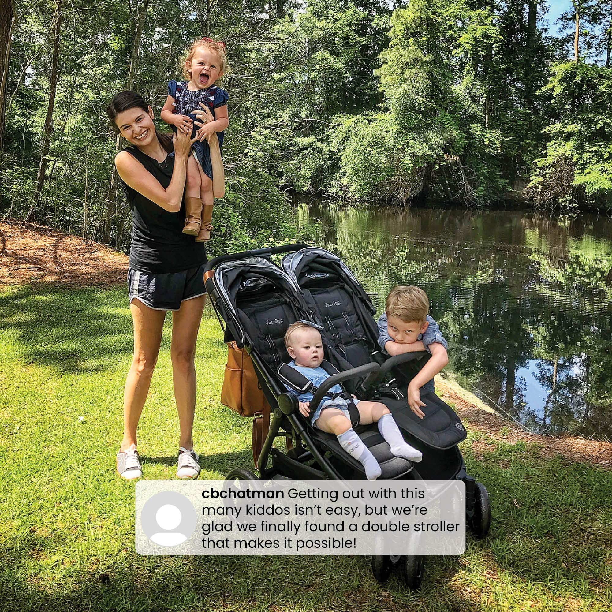 Jeep Destination Ultralight Side-by-Side Stroller - John Pierce Auto Care