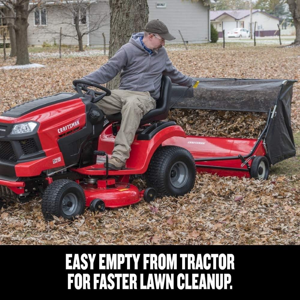 CRAFTSMAN CMXGZBF7124546 52 Tow Lawn Sweeper, Black - John Pierce Auto Care