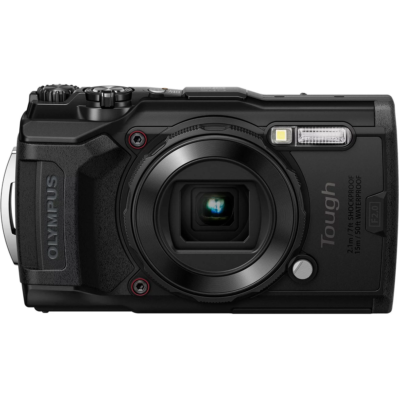 Olympus Tough TG-6 Compact Digital Camera, Black - John Pierce Auto Care