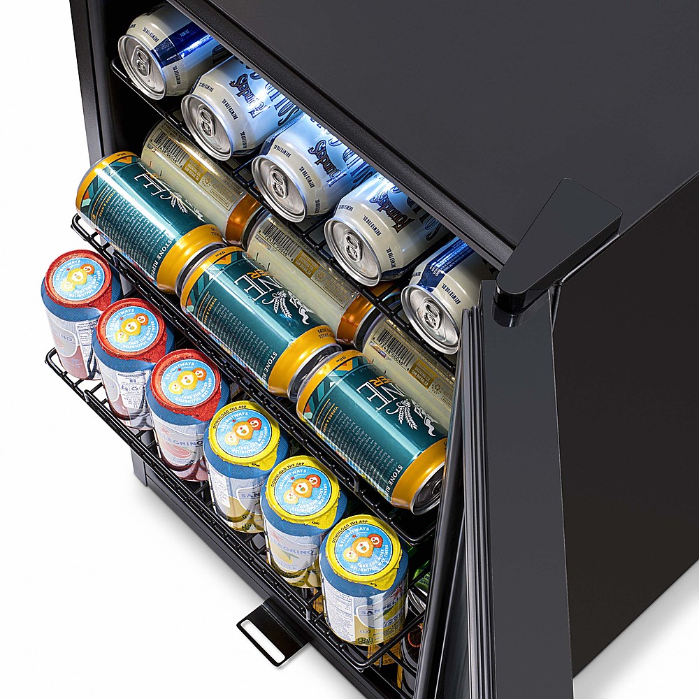 NewAir 126-Can Beverage Cooler, Black - John Pierce Auto Care