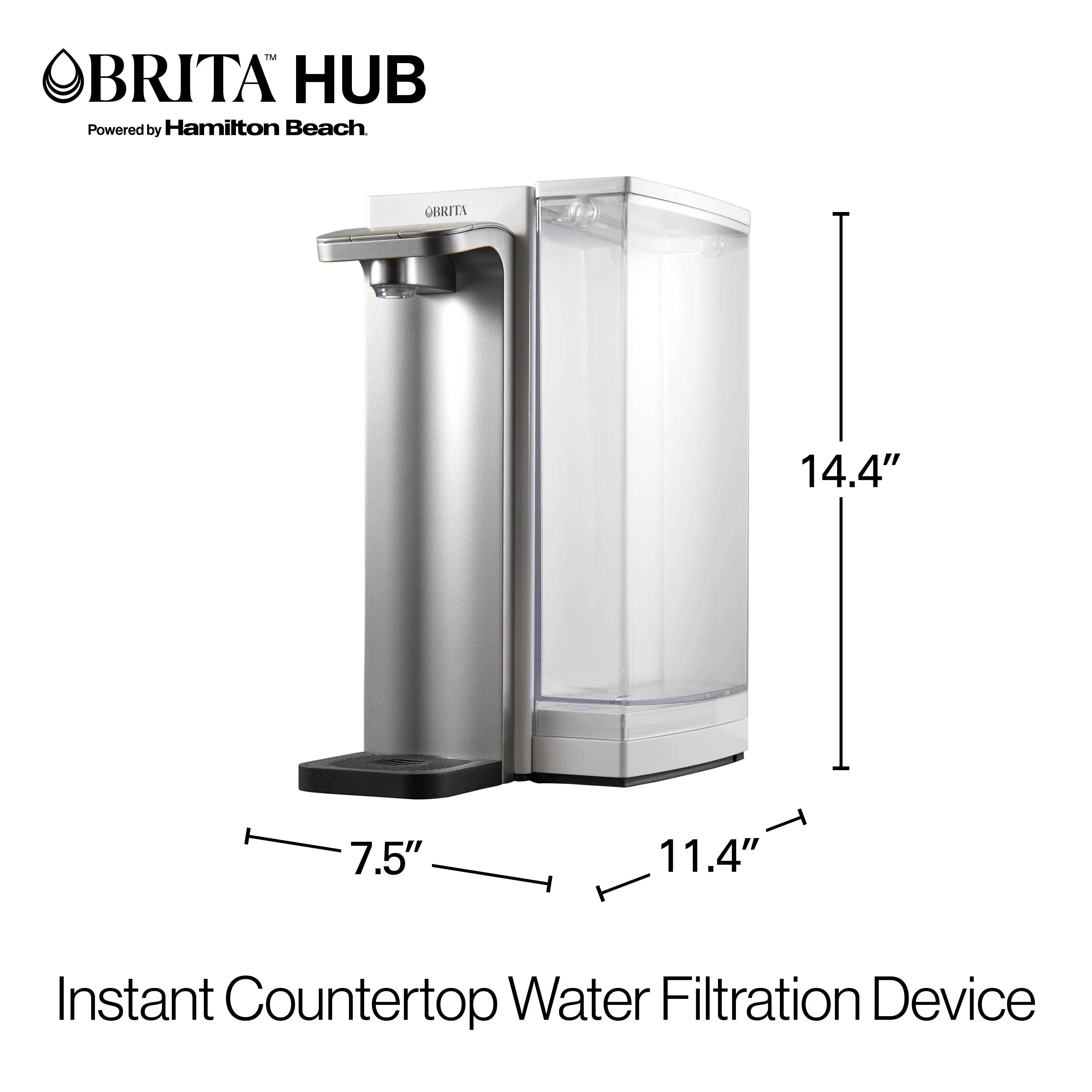 Brita Hub 12-Cup Instant Countertop Water Filtration Device - John Pierce Auto Care