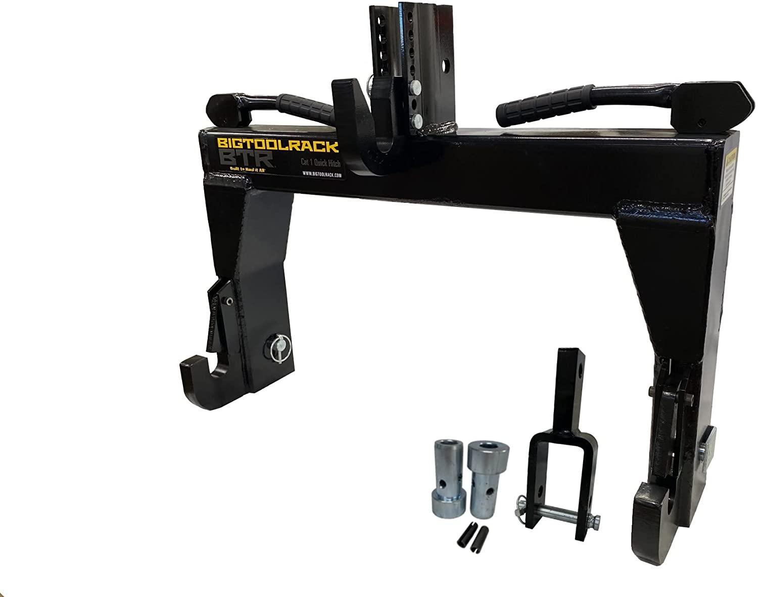 Bigtoolrack 3 Point Quick Hitch, for Category 1 Three Point Hitch - John Pierce Auto Care
