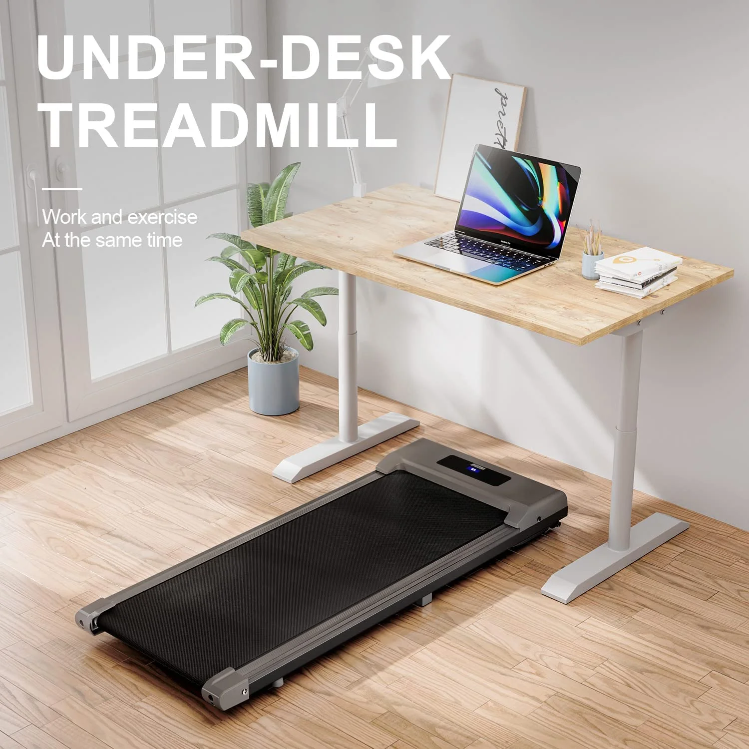 Bigzzia Walking Pad Under Desk Treadmill, Treadmills with Remote Control \u0026amp; LCD Display for Home Office, 265 lbs Max Weight, Pink - John Pierce Auto Care