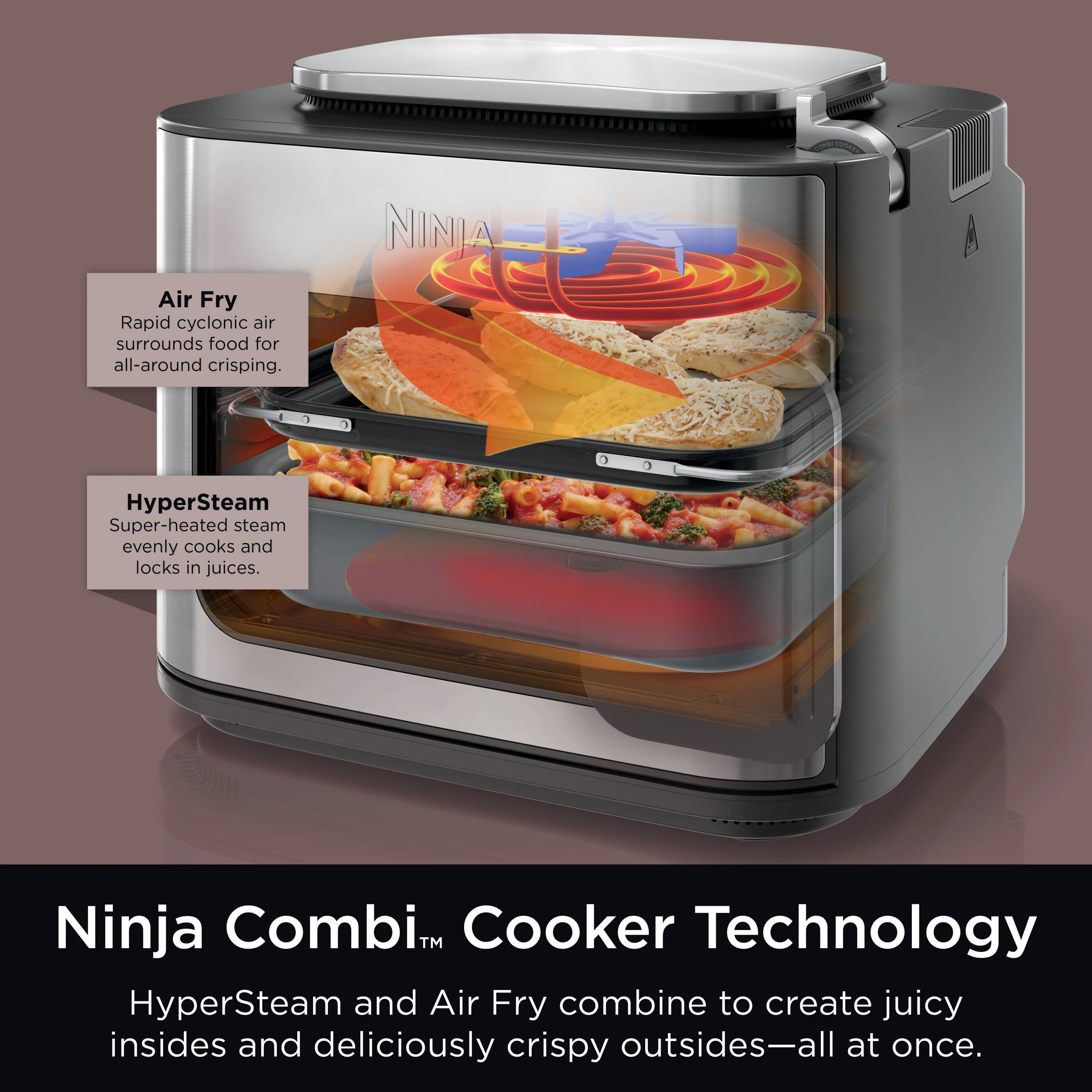 Ninja Combi SFP700 10-in-1 All-in-One Multicooker & Air Fryer - John Pierce Auto Care