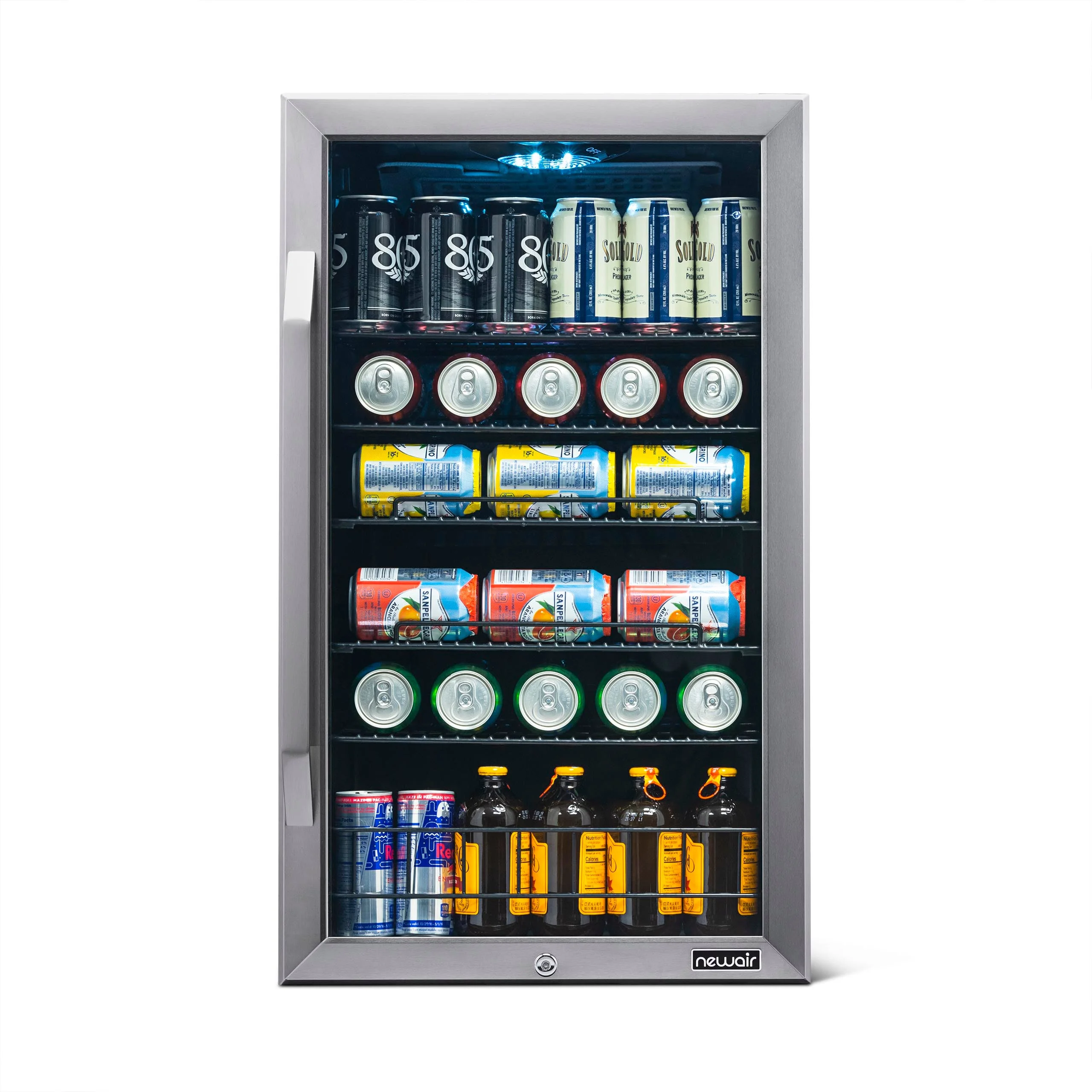 Newair 126-Can Beverage Refrigerator - John Pierce Auto Care