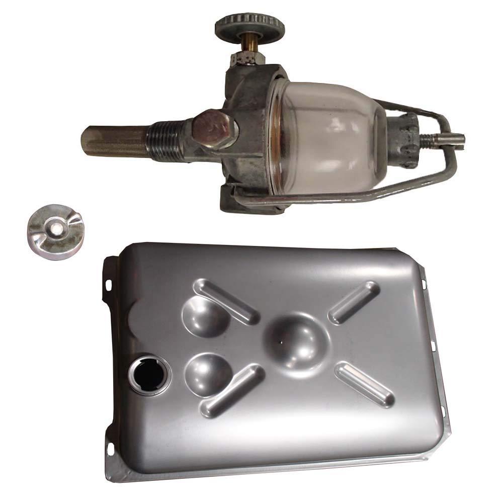 Fits Ford Tractor Fuel Tank, Cap, \u0026amp; Sediment Bowl 2N 8N 9N Replaces 2N9155B 9N9002 9N9030 - John Pierce Auto Care