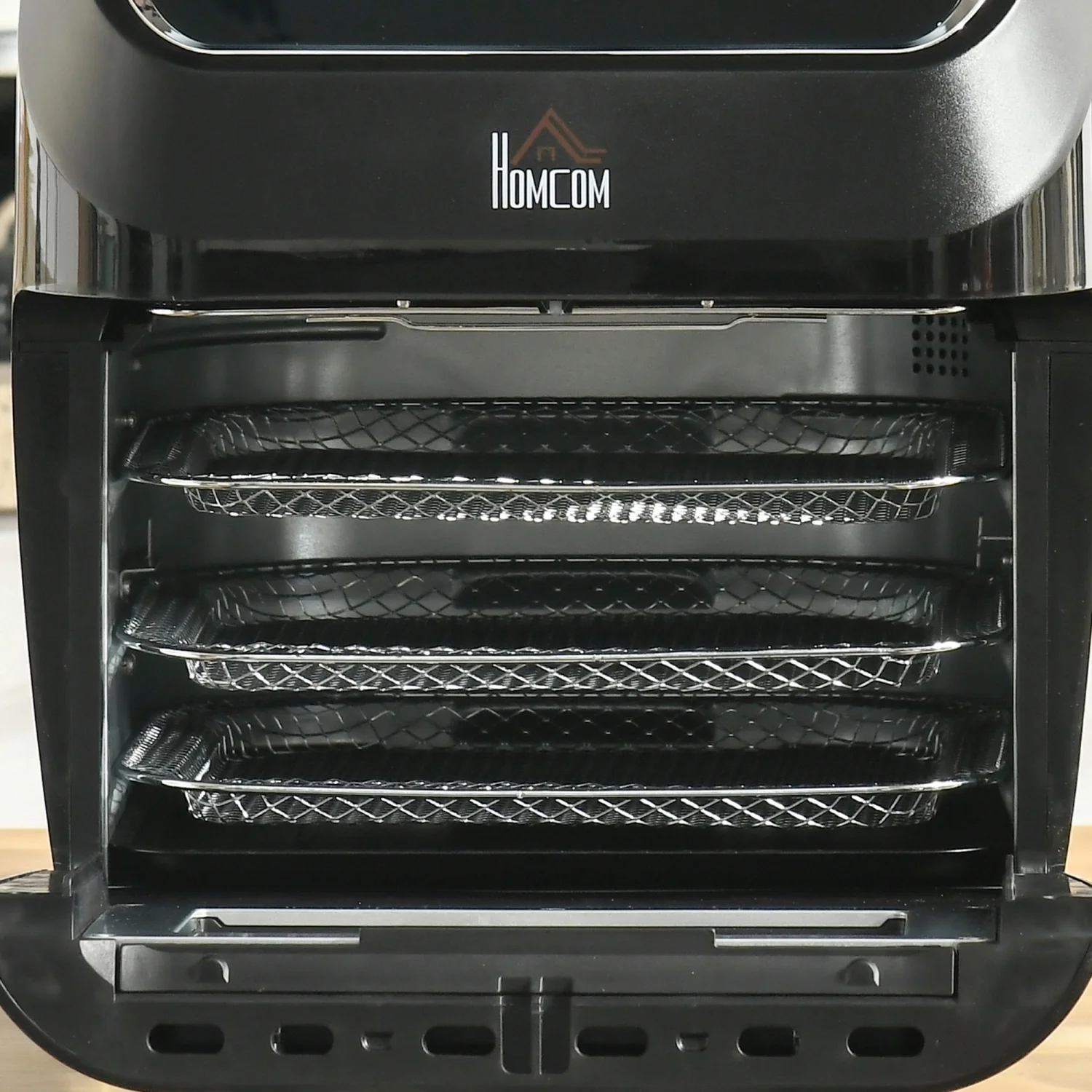 GVJMTKP 12 QT Air Fry Oven 8 In 1 Countertop Oven Combo with Air Fry Roast Broil Bake and Dehydrate 1700W with Accessories and LED Display Black - John Pierce Auto Care