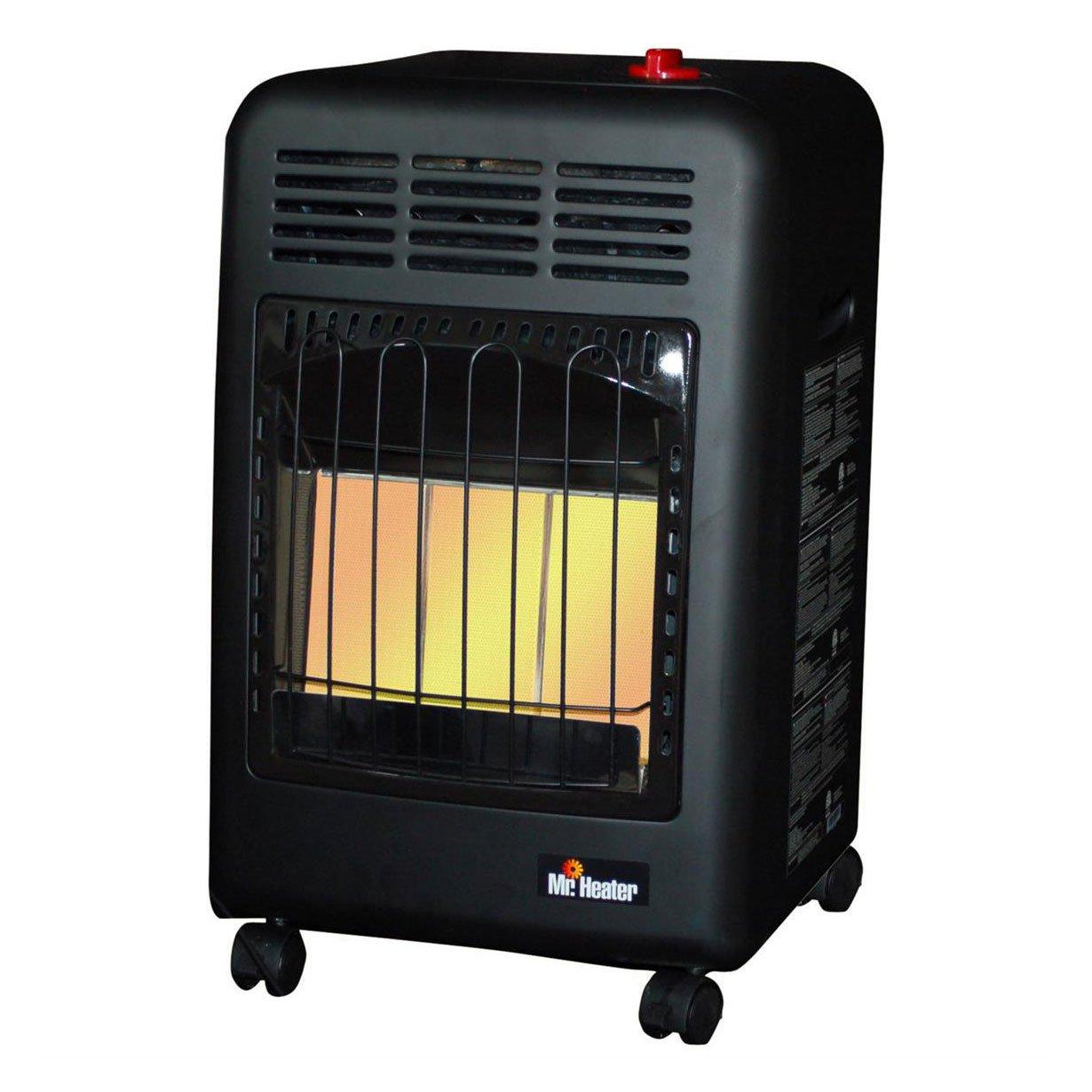 18,000 BTU Cabinet Portable Propane Radiant Heater - John Pierce Auto Care