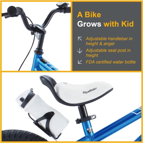 Royalbaby Kids Bike Freestyle BMX Bicycle with Training Wheels Kickstand - John Pierce Auto Care