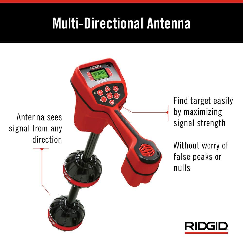 RIDGID NaviTrack Scout Underground Locator - John Pierce Auto Care