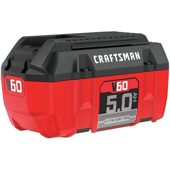 CRAFTSMAN V60 Battery, 5.0 Ah Lithium Ion (CMCB6050) - John Pierce Auto Care