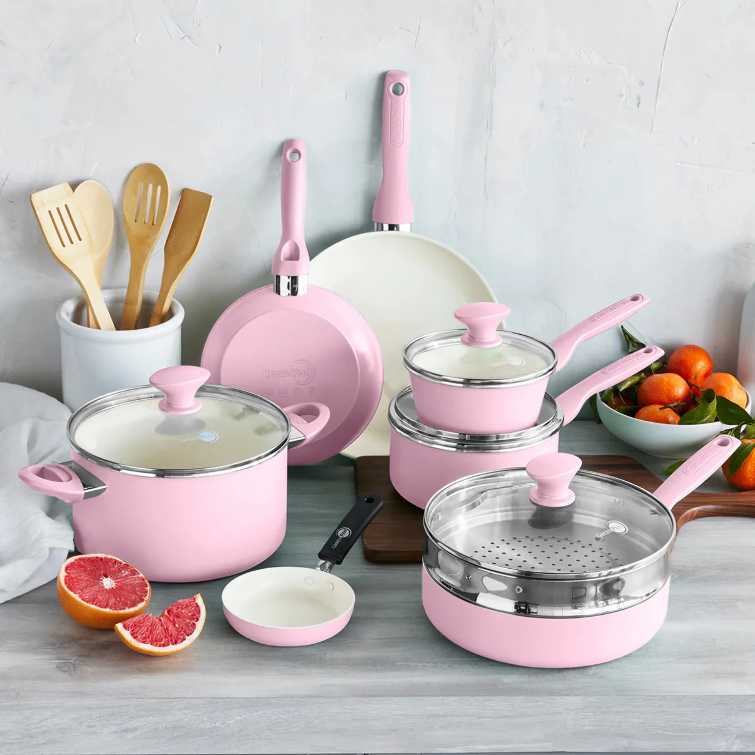 GreenPan Rio 16-Piece Ceramic Cookware Set - John Pierce Auto Care