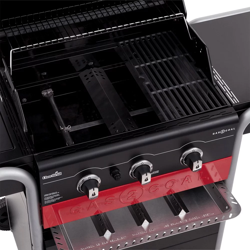 Char-Broil Gas2Coal 3-Burner Hybrid Gas and Charcoal Grill - John Pierce Auto Care