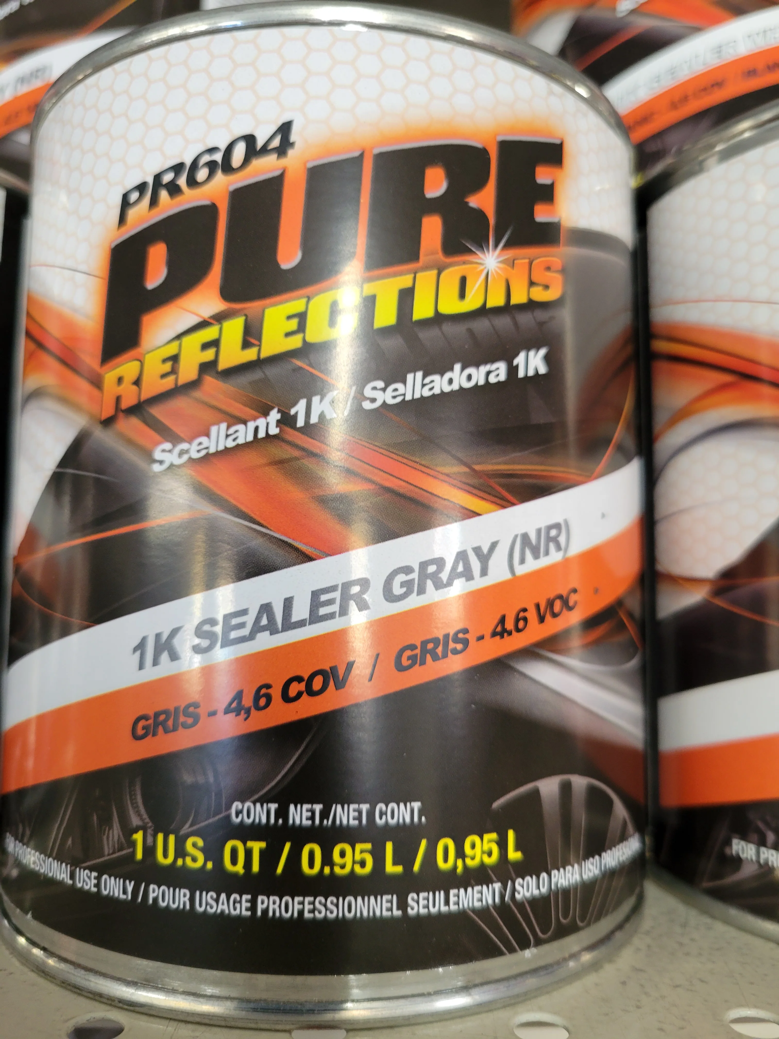 Pure Reflections 1K Sealer Gray Qt - John Pierce Auto Care
