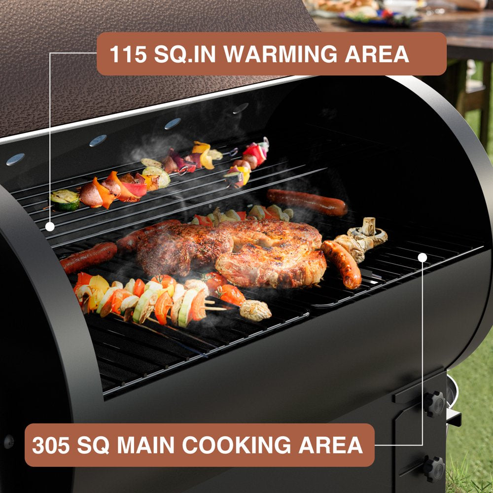 KingChii 456 sq. in Wood Pellet Smoker \u0026amp; Grill BBQ with Auto Temperature Controls - John Pierce Auto Care