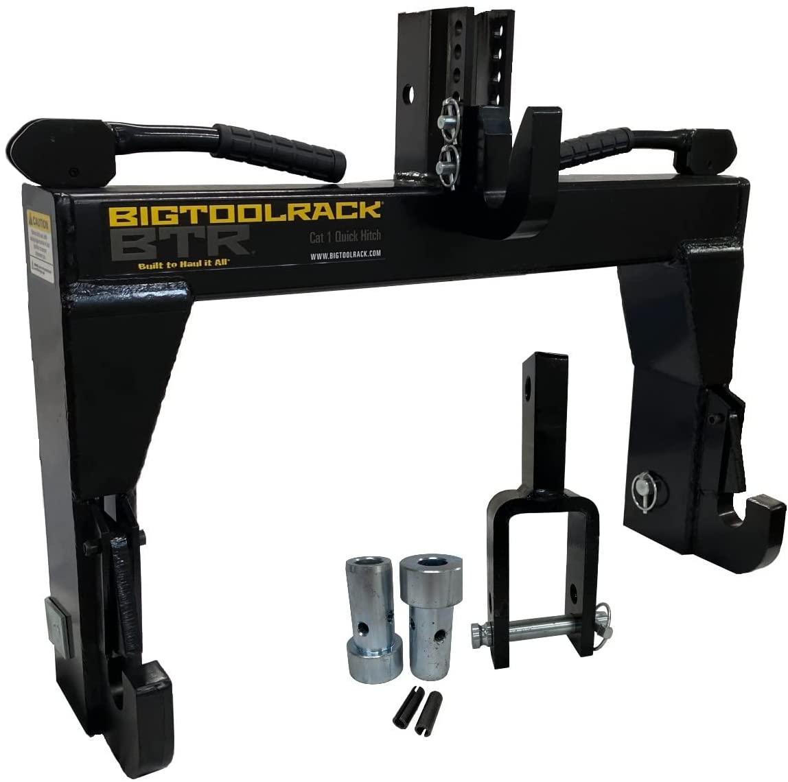 Bigtoolrack 3 Point Quick Hitch, for Category 1 Three Point Hitch - John Pierce Auto Care