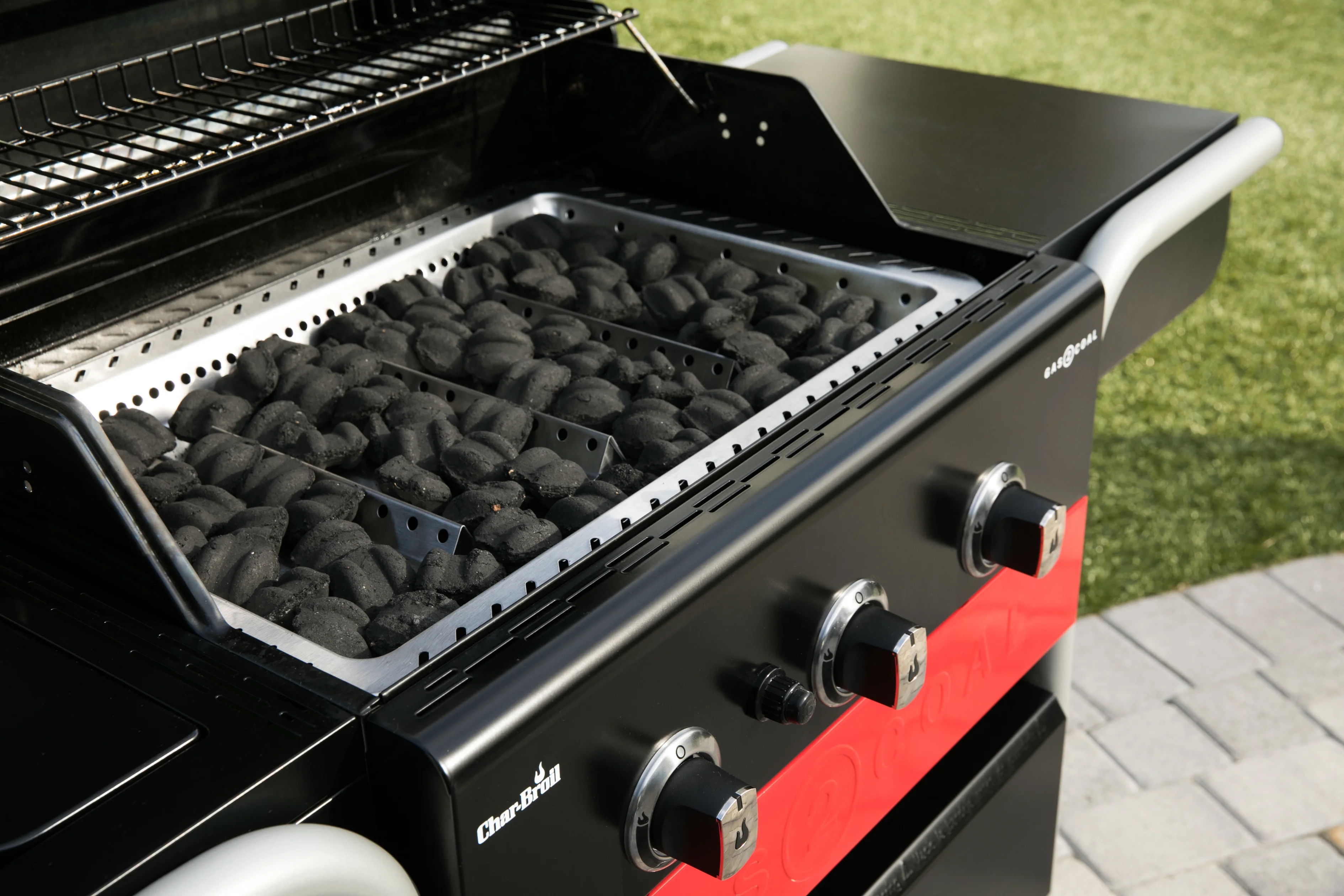Char-Broil Gas2Coal 3-Burner Hybrid Gas and Charcoal Grill - John Pierce Auto Care