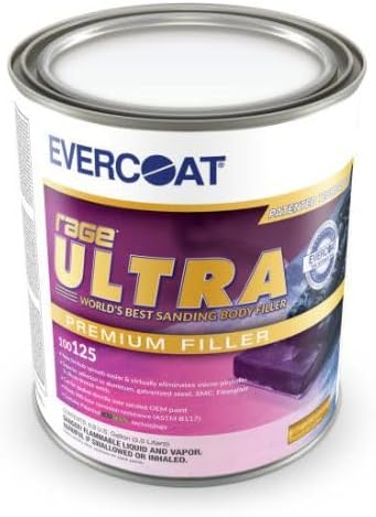 Evercoat Rage Ultra Premium Lightweight Body Filler FIB-125 Gal - John Pierce Auto Care