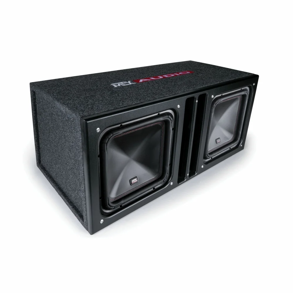 MTX SLH12X2S 12" Sledgehammer Dual Square Unloaded Enclosure - John Pierce Auto Care
