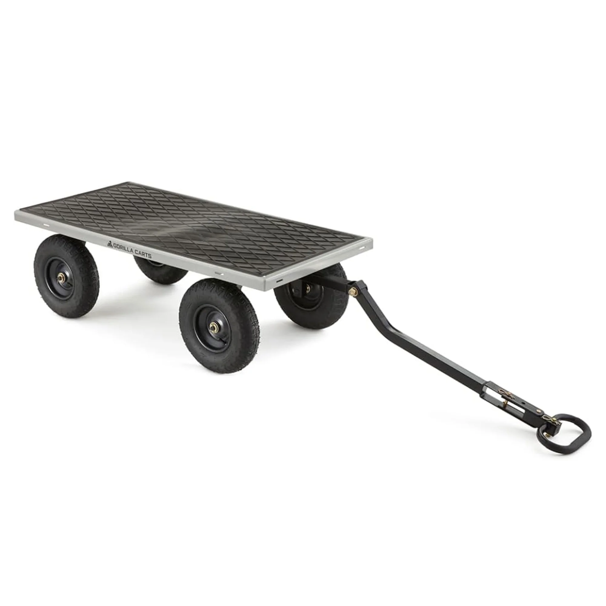 Gorilla Carts GOR1001-Com 1000-lb Steel Utility Cart, 13-inch - John Pierce Auto Care