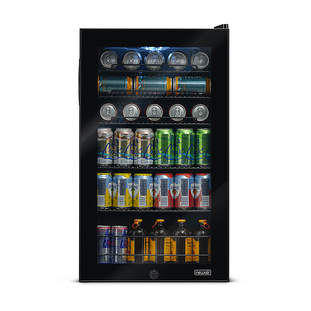 NewAir 126-Can Beverage Cooler, Black - John Pierce Auto Care