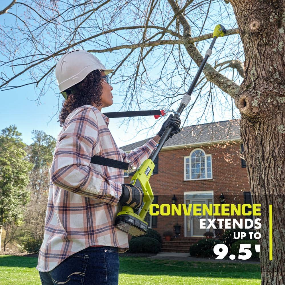 Ryobi 18V 8-inch Cordless Pole Saw & Pruning Saw - John Pierce Auto Care