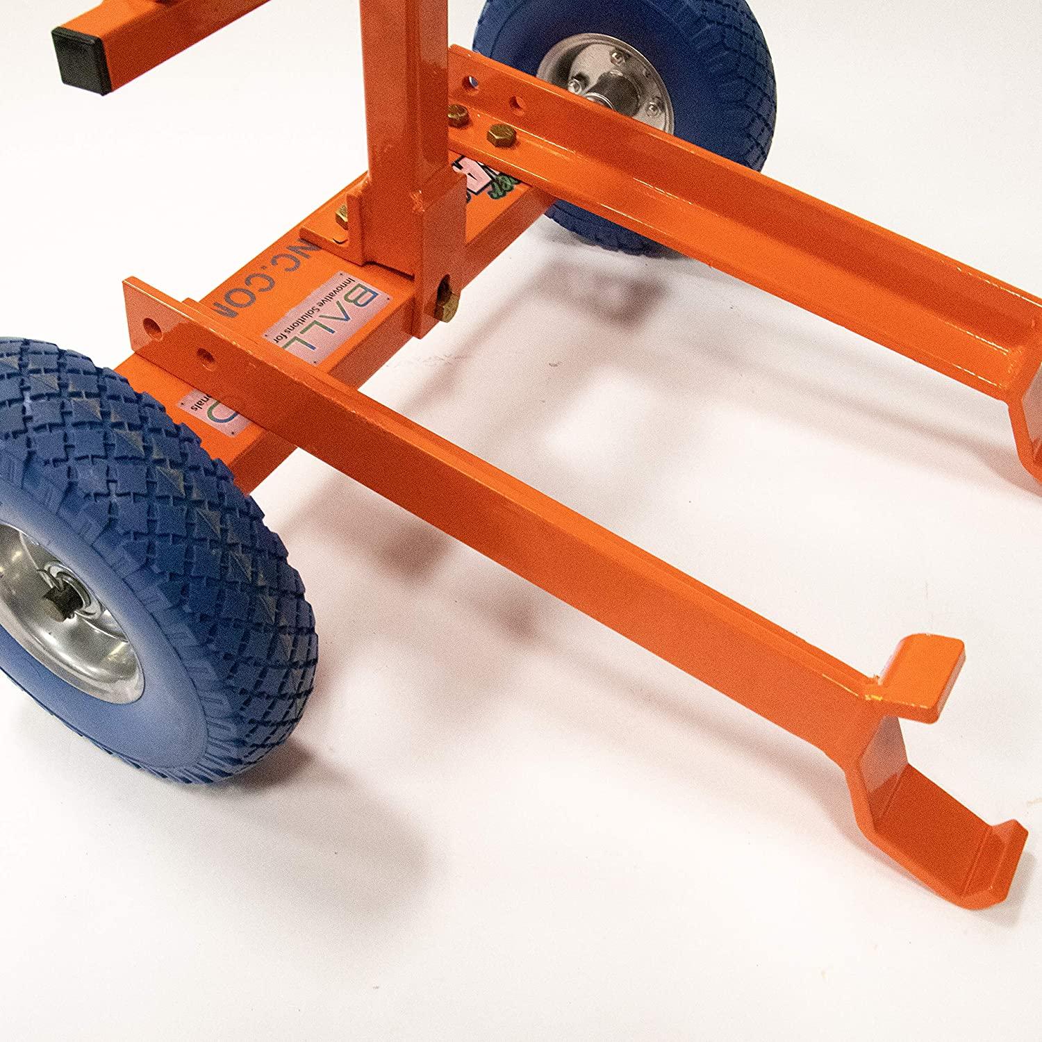 Ballard Inc Super Jack Pro – Mower Jack ZTR, Stander, Walk Behinds (High Vis Orange) - John Pierce Auto Care