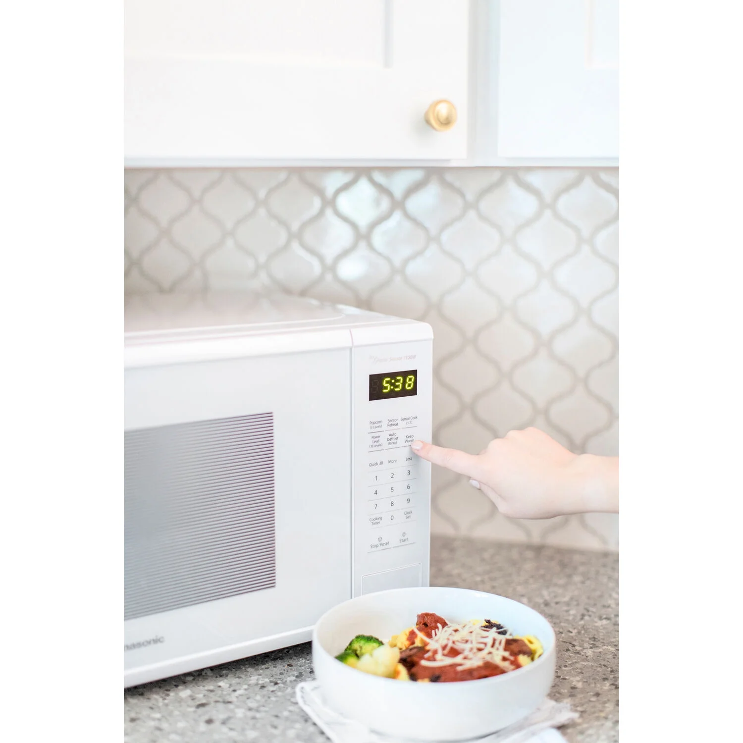 Panasonic 1.3 Cu. Ft. 1100W Genius Microwave - John Pierce Auto Care