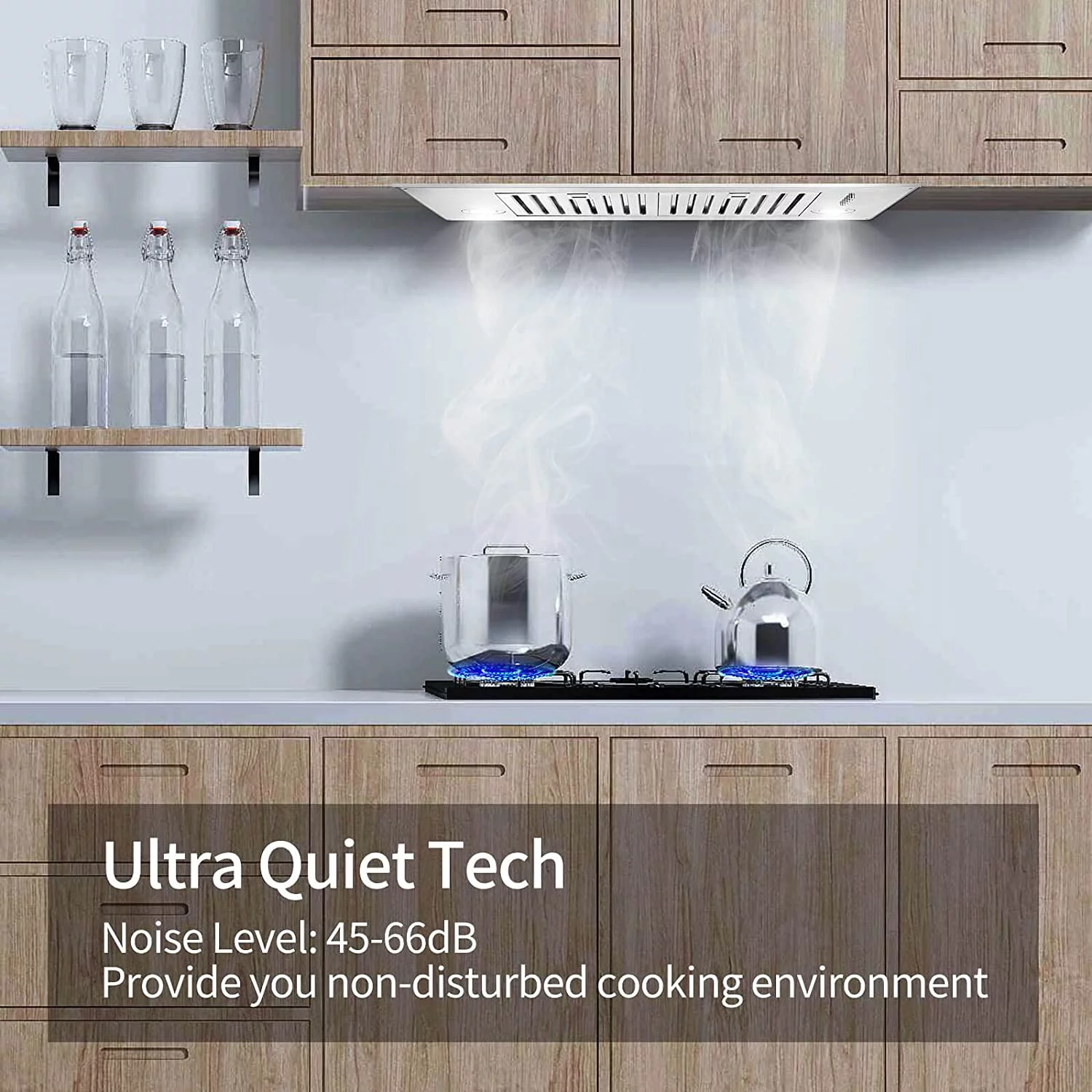 Range Hood 30 inch Insert Vent Hood 600 CFM Built in Stainless Steel Range Hood - John Pierce Auto Care