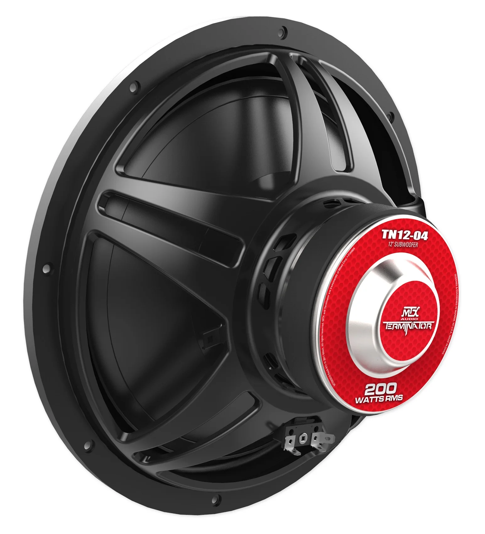 MTX Terminator TN12 04 12�� 400 Watt Car Audio Subwoofer Vented Sub Box Enclosure - John Pierce Auto Care