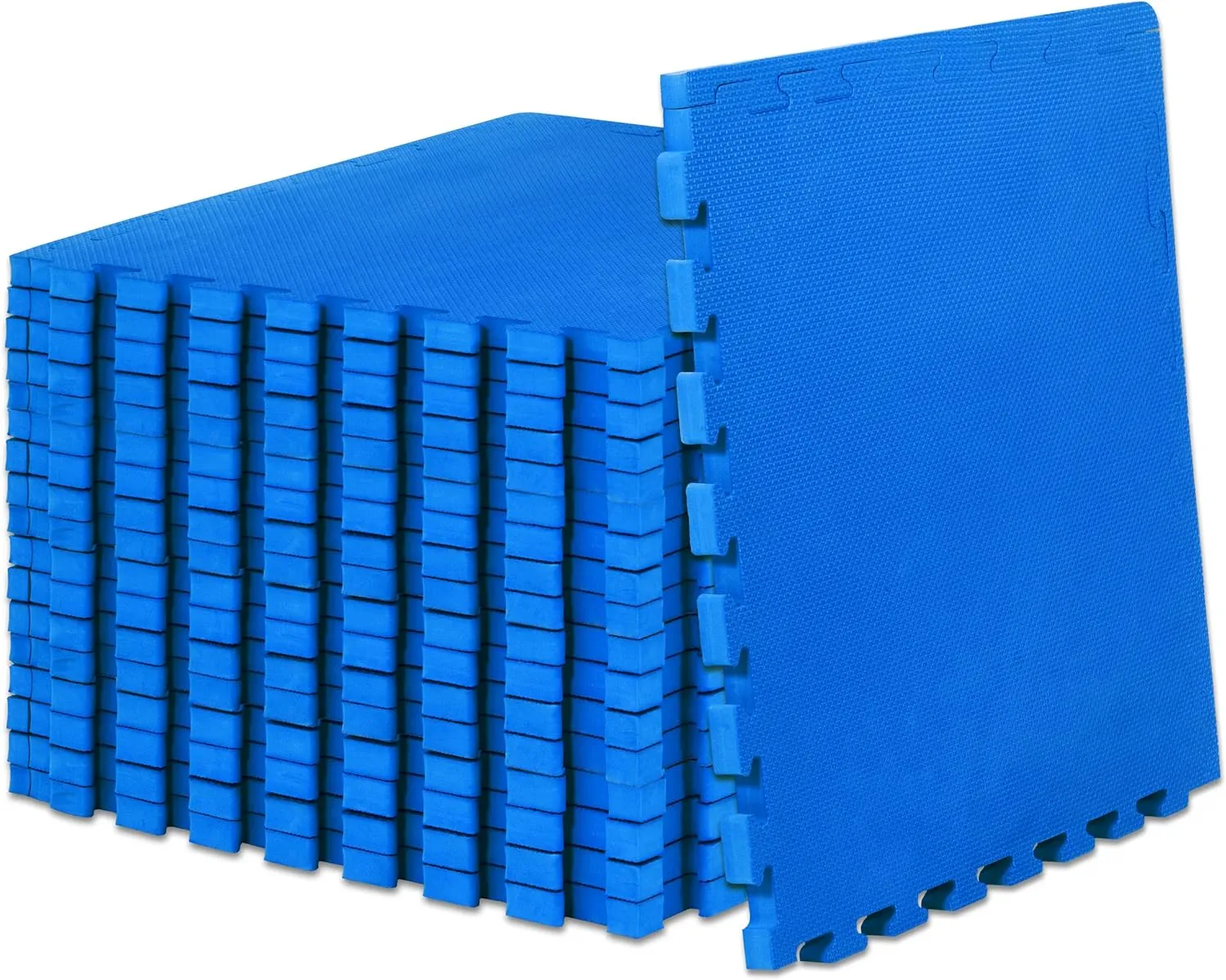 Extra Thick Puzzle Exercise Mat ?�� and 1\u0026quot;, EVA Foam Interlocking Tiles for Protective, Cushioned Workout Flooring for Home and Gym Equipment - John Pierce Auto Care