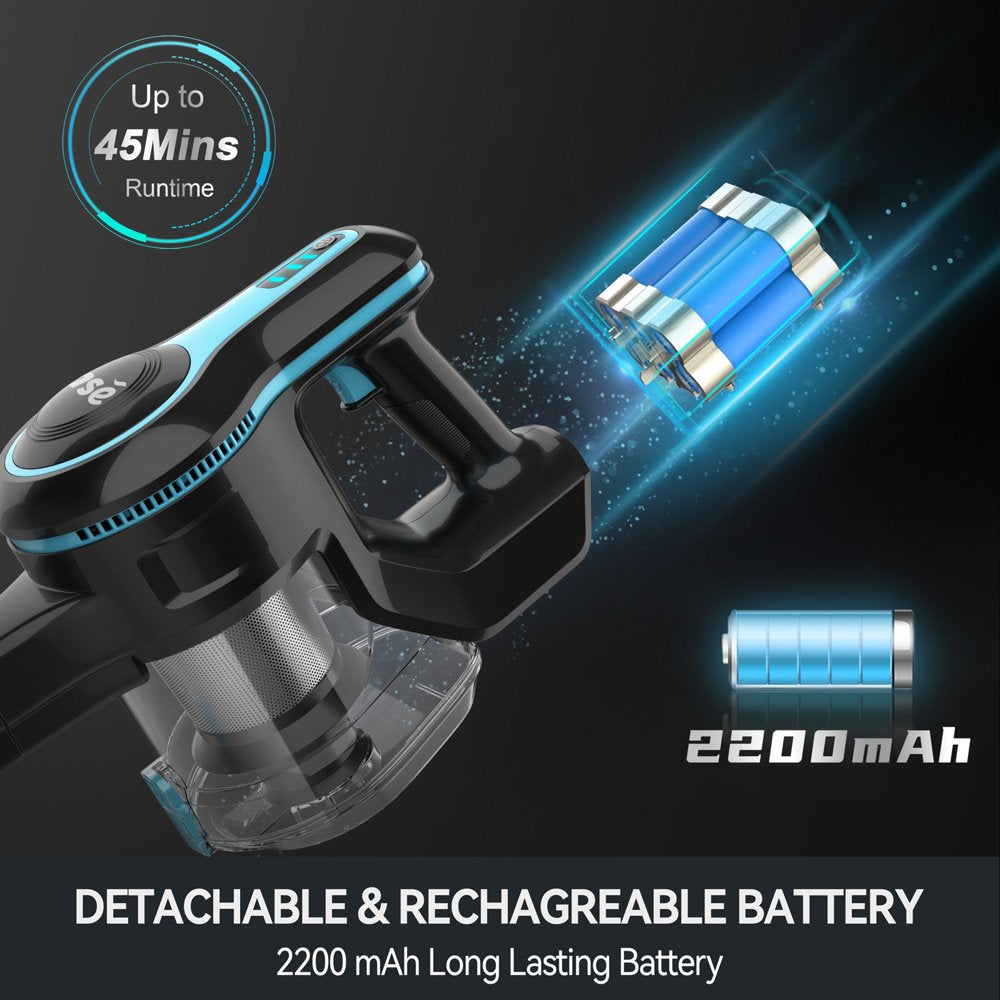INSE Cordless Vacuum Cleaner, 6 in 1 Powerful Suction Lightweight Stick Vacuum - John Pierce Auto Care
