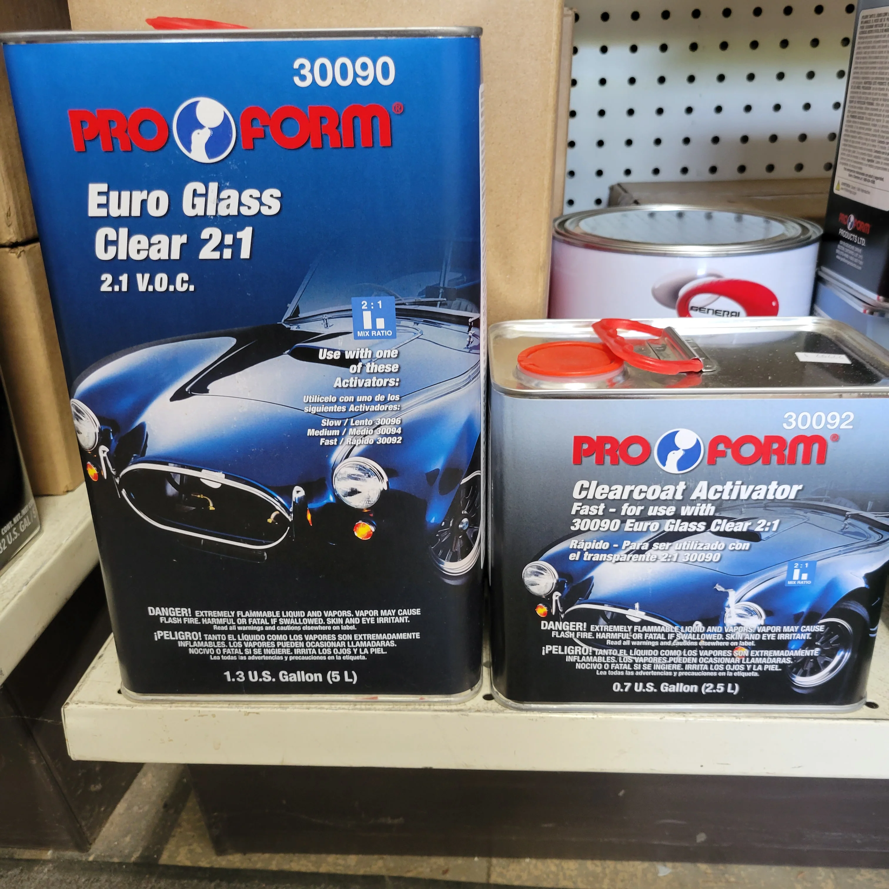 EUROPEAN CLEAR COAT 2K URETHANE 5 LITERS + 2.5 LITER Fast ACTIVATOR - John Pierce Auto Care