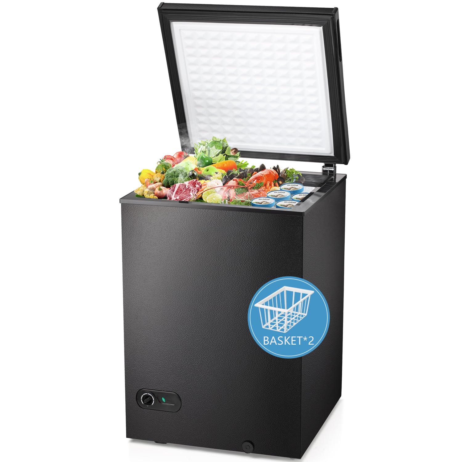 R.W.FLAME 3.5 Cu. Ft. Chest Freezer - John Pierce Auto Care