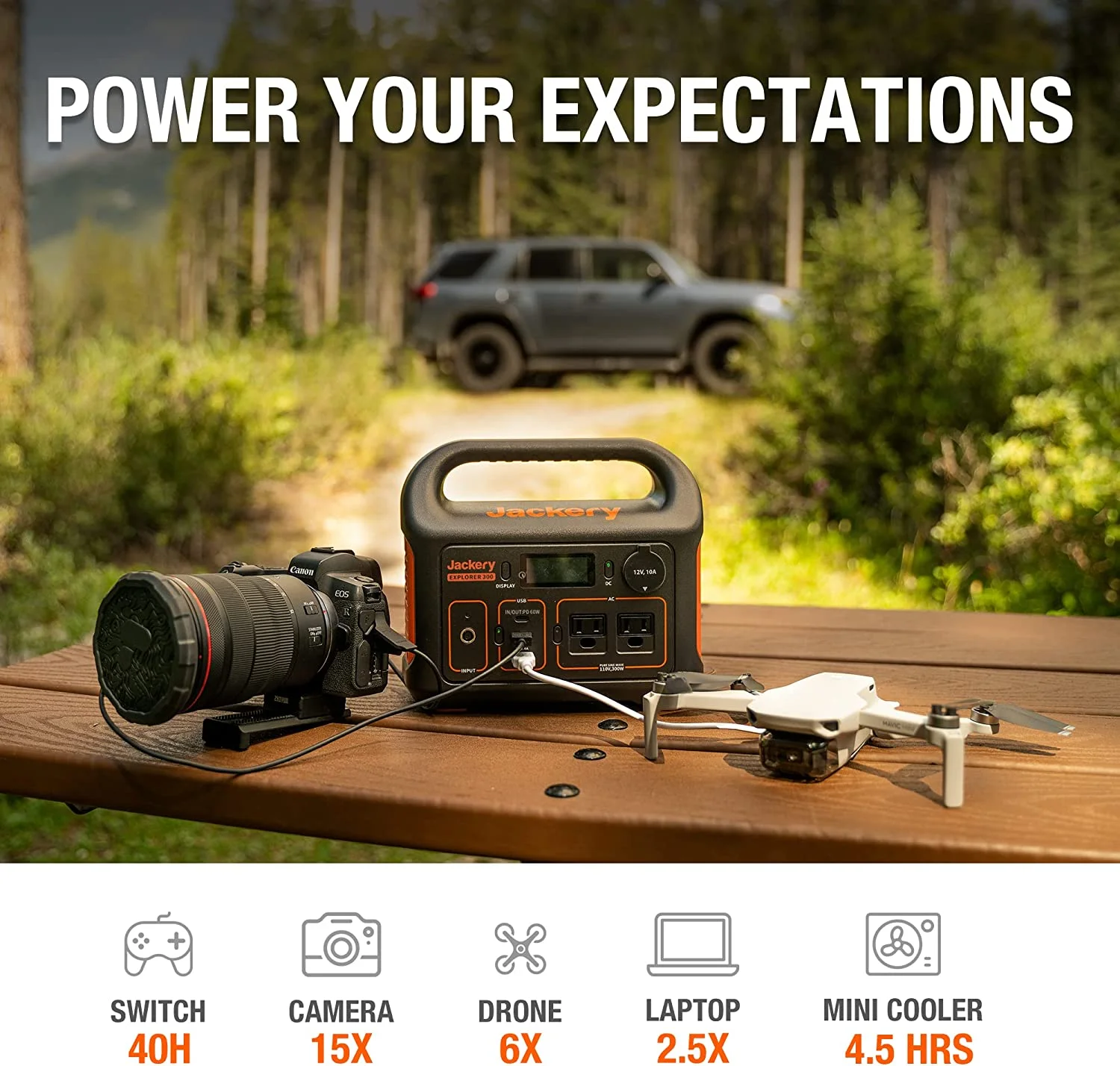 Jackery Explorer 290 Plus Portable Power Station - John Pierce Auto Care