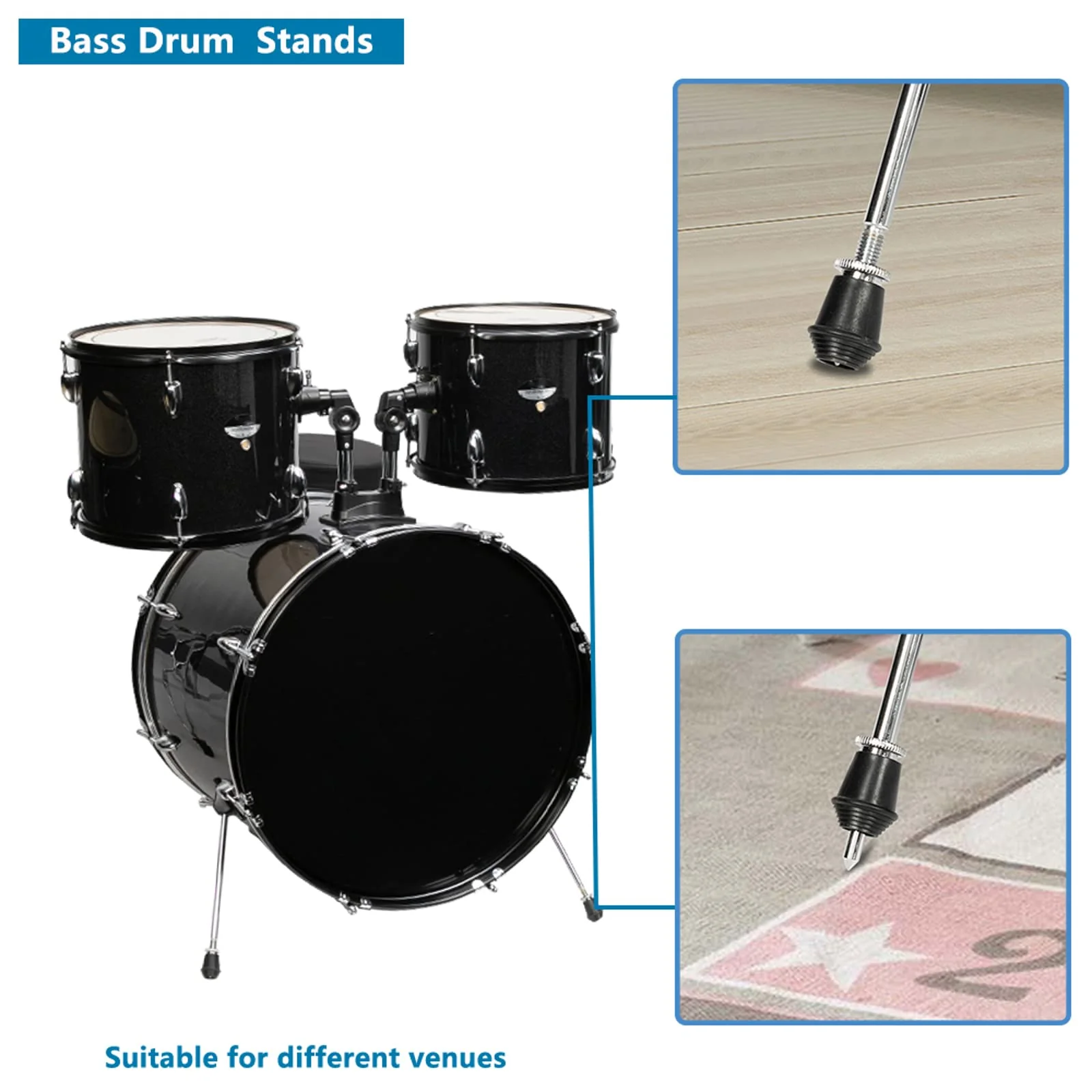 Ktaxon 22-inch 5-Piece Adult Drum Kit - John Pierce Auto Care