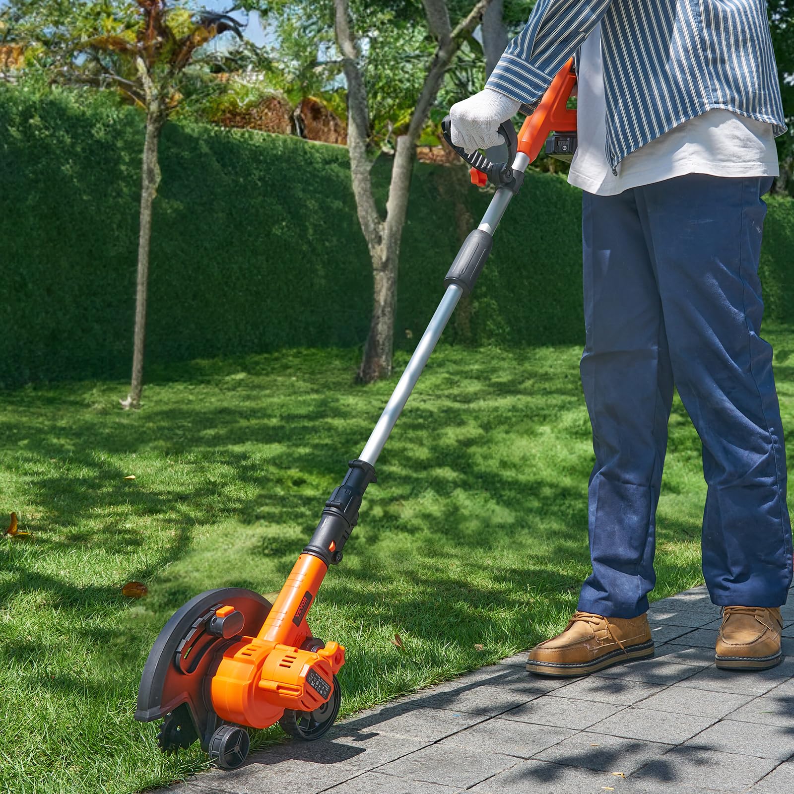 VEVOR 20V Cordless Lawn Edger - John Pierce Auto Care