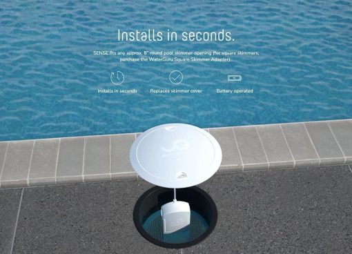 WaterGuru Sense Smart Pool Monitoring System | Chlorine \u0026amp; pH Pool Water Testing Smart Device - John Pierce Auto Care