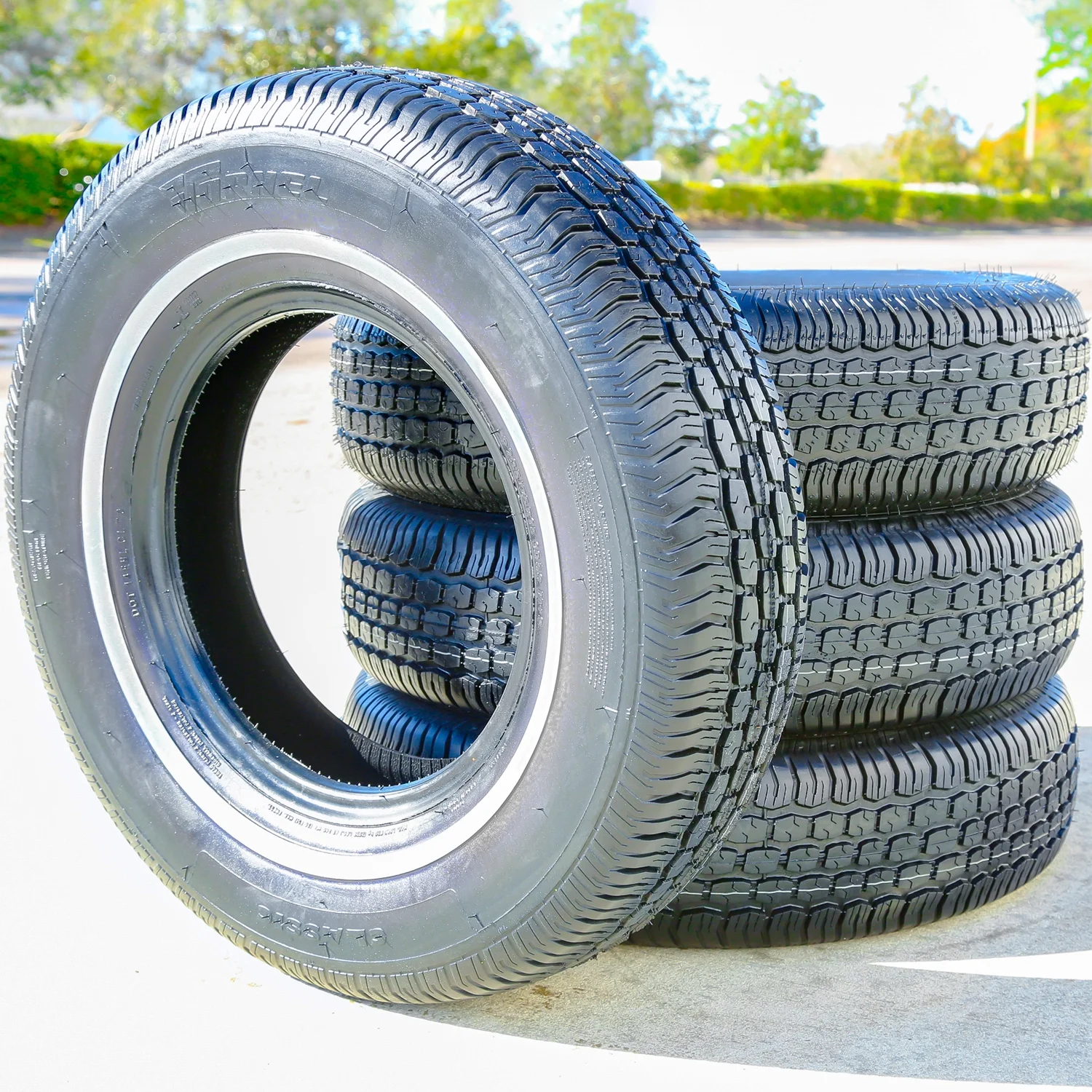 Set of 4 (FOUR) Tornel Classic 155\/80R13 79S A\/S All Season Tires Fits\u0026#58; 1988 92 Toyota Corolla LE, 1995 96 Toyota Tercel DX - John Pierce Auto Care
