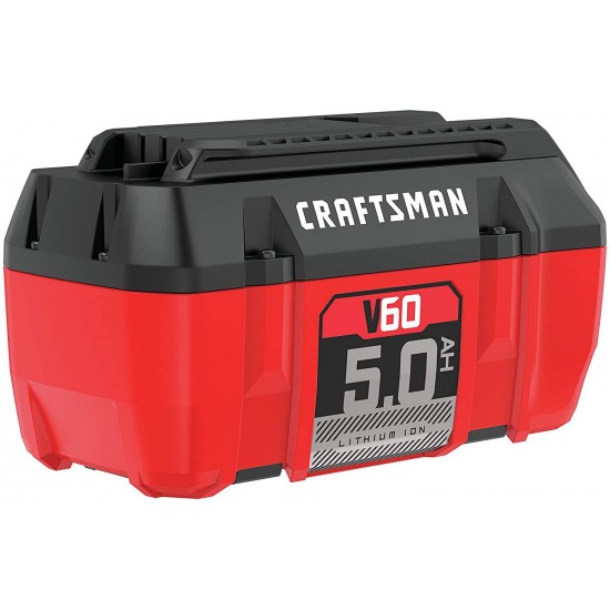 CRAFTSMAN V60 Battery, 5.0 Ah Lithium Ion (CMCB6050) - John Pierce Auto Care