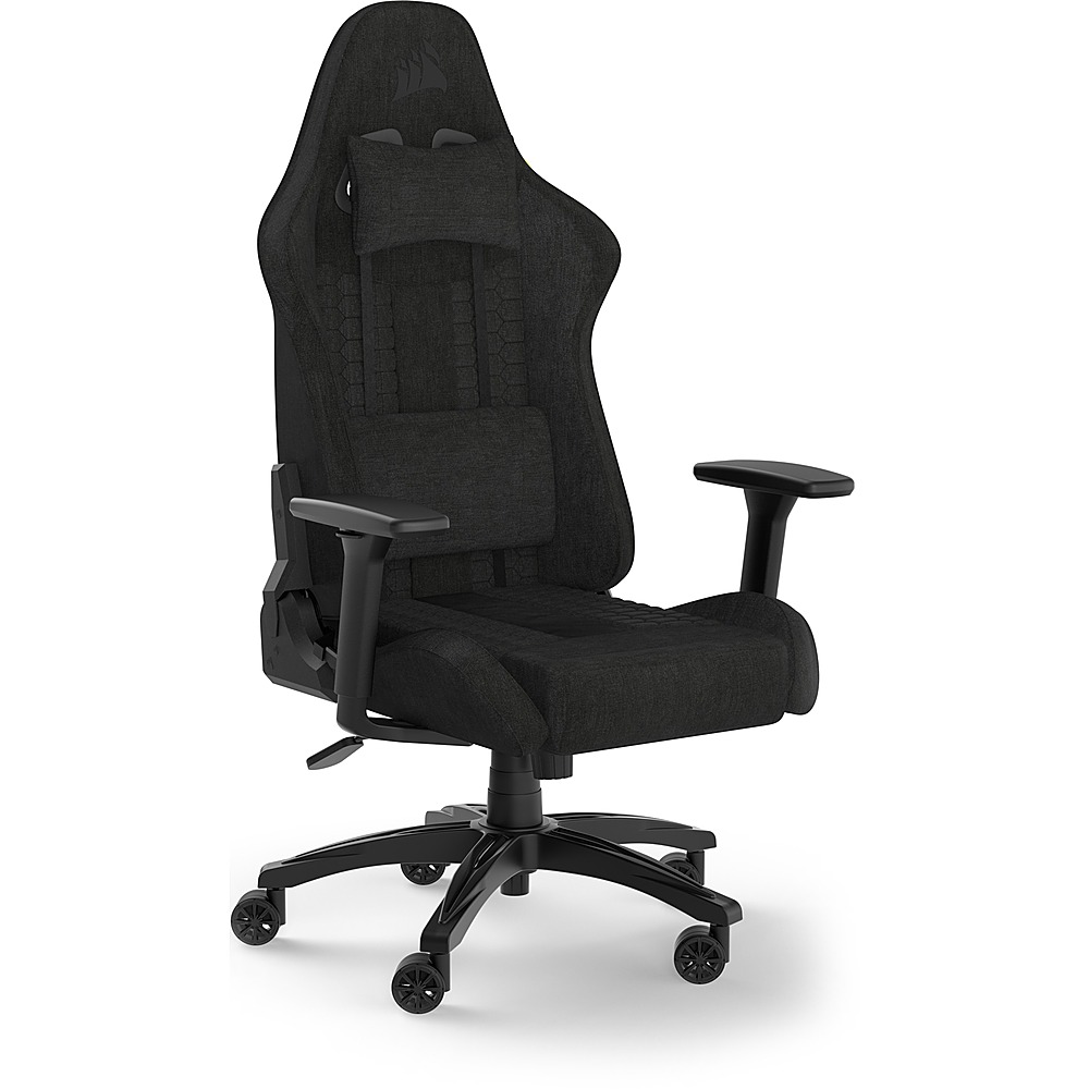 CORSAIR TC100 Fabric Gaming Chair, Black - John Pierce Auto Care