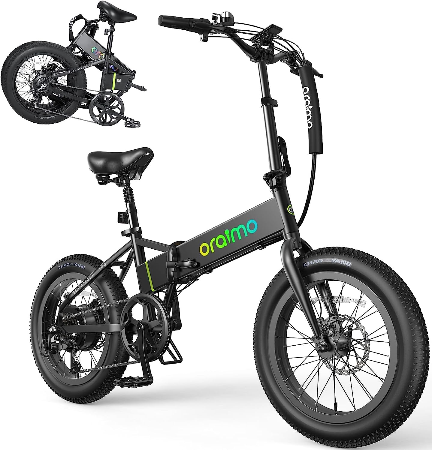 Oraimo 750W 1000W Electric Bike, Up to 45 Miles 557Wh Hidden Li ion Battery, 7 Speed Gear - John Pierce Auto Care