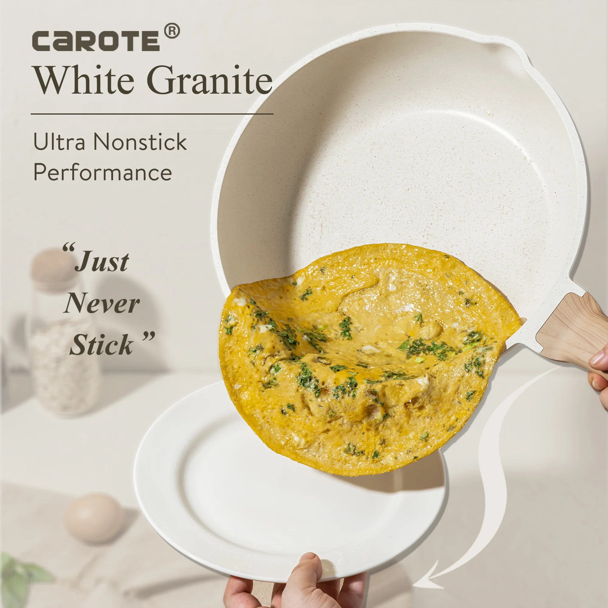 Carote 17-Piece Nonstick Granite Kitchen Cookware Set - John Pierce Auto Care