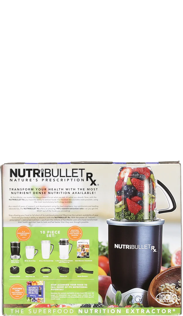 Magic Bullet Nutribullet RX 10-Piece Blender - John Pierce Auto Care