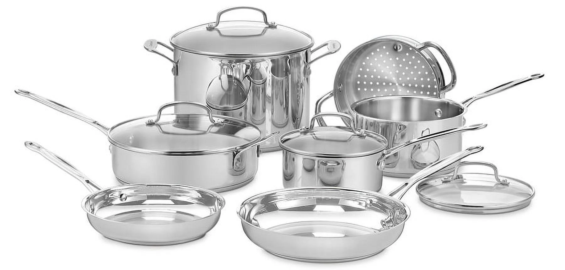 Cuisinart Chef's Classic 11-Piece Cookware Set - John Pierce Auto Care