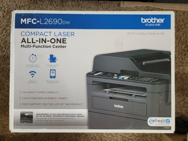 Brother MFC L2690DW Monochrome Laser All In One Printer FREE FAST !! - John Pierce Auto Care