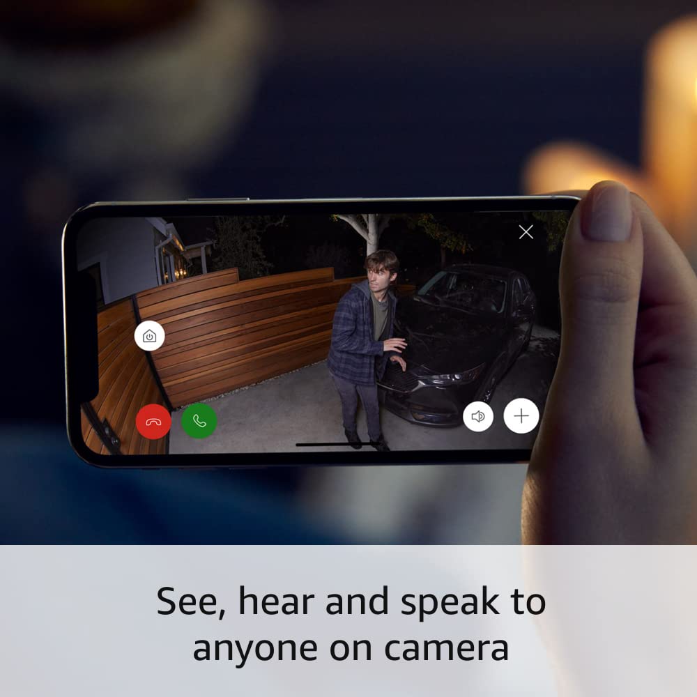 Ring Spotlight Cam Plus, Battery | Two Way Talk, Color Night Vision, and Security Siren - John Pierce Auto Care