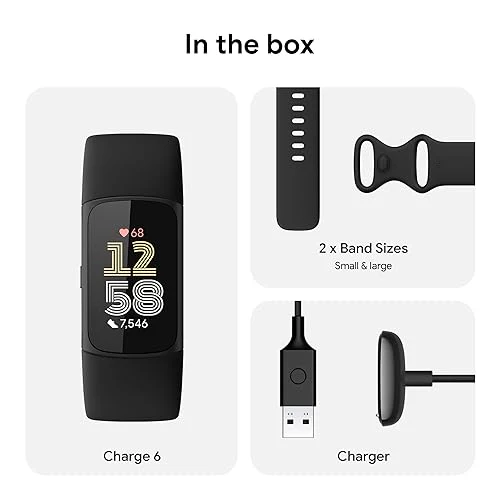 Fitbit Charge 6 Fitness Tracker - John Pierce Auto Care